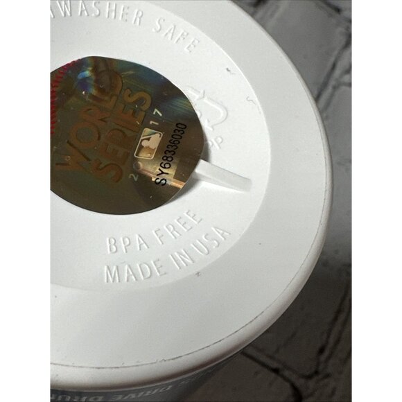 Houston Astros Earn History Postseason 17’ Budweiser Lot 10 Plastic Cups MLB NEW - Picture 8 of 11